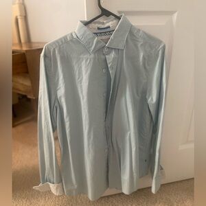 Denim & Flower Light Blue Casual Button Down Shirt